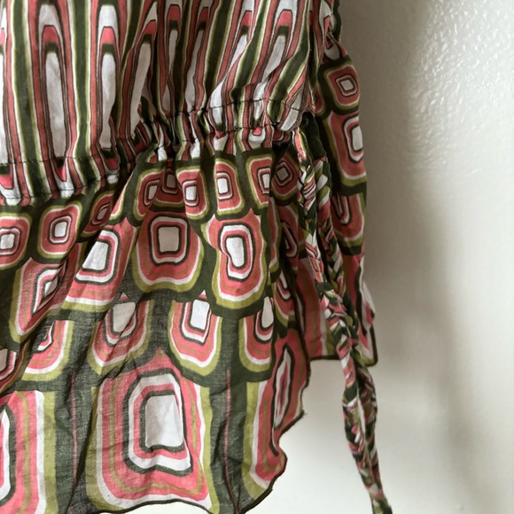 Bebe Vintage Mixed Print Boho Top - Picture 8 of 15